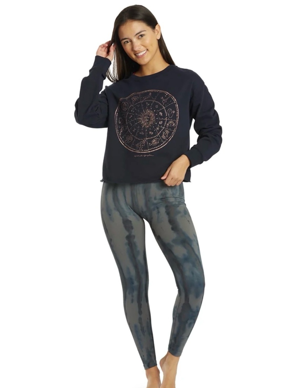 Spiritual Gangster Zodiac Cal Mazzy Pullover Sweater XS - Picture 6 of 9